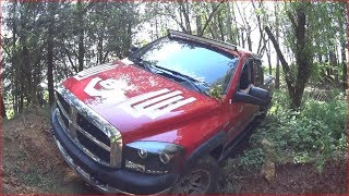 Dodge Ram 2500 Power Wagon Offroad extrem PW difficult terrain Weiher s [upl. by Allemrac]