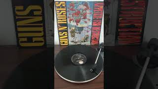 Guns N Roses Appetite For Destruction Vinyl 1987 gunsnroses 80srock hardrock vinylcommunity [upl. by Theurich]