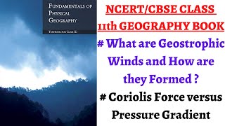 P6C10 What are Geostrophic Winds amp how are they formed  Pressure Gradient amp Coriolis force Act [upl. by Anaira]