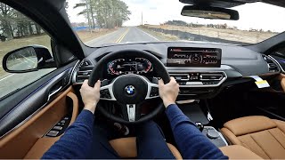 2023 BMW X3 sDrive30i POV Drive Impressions and ASMR [upl. by Ric]