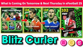 What Is Coming On Tomorrow Monday amp Next Thursday In eFootball 2025 Mobile  Free Epics amp Coins 🤩🔥 [upl. by Lucilia]