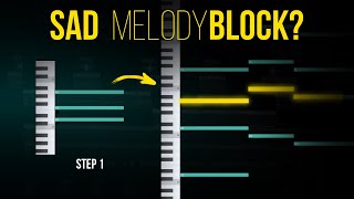 Use this SAD PIANO melody formula in your next Beat [upl. by Essyla50]