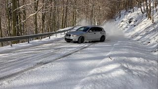 BMW e87 snow drift 2 [upl. by Joannes]