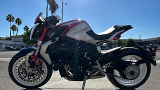 2015 MV Augusta Dragster 800 RR Beautiful Bike w Next to No Miles in the Bay Area [upl. by Carolynne]