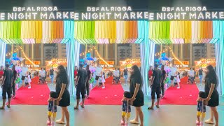 THE AL RIGGA NIGHT MARKET DUBAI [upl. by Klinges818]