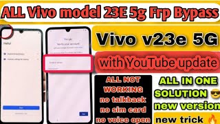 How To Vivo V20 5G Frp BypassVivo V20E Google Account BypassALL Vivo Model 5G Model Frp Bypass [upl. by Suoirad]