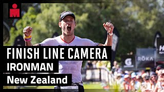 2024 IRONMAN New Zealand  Finish Line Camera [upl. by Ibrad263]