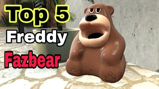 Top 5 Freddy Fazbear [upl. by Leinahtan]