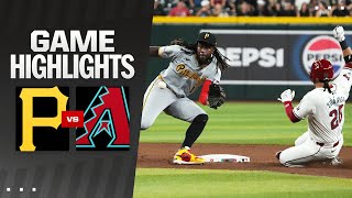 Pirates vs Dbacks Game Highlights 72724  MLB Highlights [upl. by Platt427]