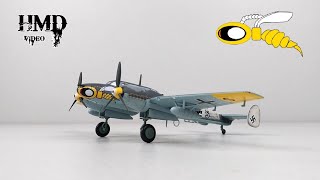 Messerschmitt Bf 110C Luftwaffe SKG 210 Russian Front 1941 Wespe Corgi 172 Diecast Model AA38506 [upl. by Kutchins31]