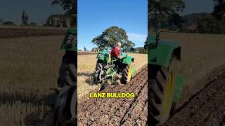 Lanz Bulldog Tractor Ploughing at Southwell Ploughing Match [upl. by Casanova]