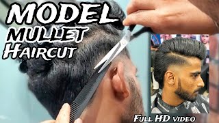 Modal Mullet Haircut Men Tutorial Video 2024 Mullet Haircut karne Ka Asaan Tarika Barber [upl. by Tammany758]