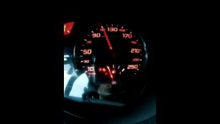 Renault Clio RS 201 0200 kmh acceleration [upl. by Anihcak]