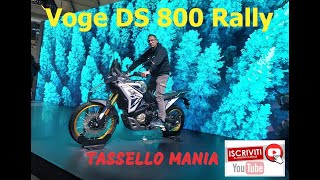 Voge DS 800 Rally EICMA 2024 [upl. by Schindler]