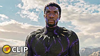 TChalla Returns  quotI am Not Deadquot Scene  Black Panther 2018 IMAX Movie Clip HD 4K [upl. by Chas]