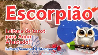 💕 ESCORPIÃO ♏ ARREPENDIMENTOS QUER MUITO CONSERTAR ESTA SITUAÇÃO [upl. by Jochbed]