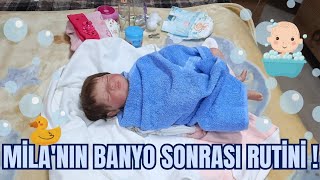 REBORN BEBEĞİMİN BANYO SONRASI BAKIM RUTİNİ  GERÇEKÇİ OYUNCAK BEBEK BAKIMI 🫧 After Bath Routine👶🏻 [upl. by Eimma]