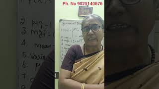 PROPERTIES OF BINOMIAL DISTRIBUTIONPG TRB MATHS ONLINE CLASSES MCQS BATCHTEST BATCH WEBINAR [upl. by Esinyt286]