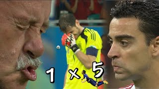 【オランダが本気出したらこうなった】2014 W杯 スペイン vs オランダ [upl. by Esinrahc]