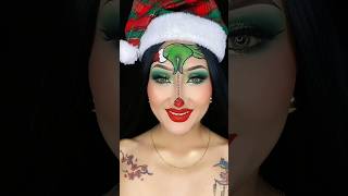 Parte3  GRINCH 💚🎅grinch grinchmakeup [upl. by Oramlub]