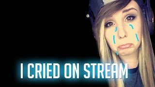 I CRIED ON STREAM [upl. by Arrehs]