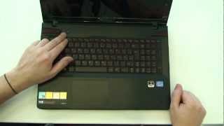 Lenovo IdeaPad Y500 SLI Grafik Hands On  German  Deutsch ►►notebooksbilligerde [upl. by Arrait]