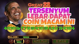 Mega888  Great88  Tips amp Tricks Dapat Coin Ribu [upl. by Gollin950]