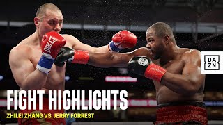 HIGHLIGHTS  Zhilei Zhang vs Jerry Forrest [upl. by Sarette921]