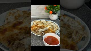 Chebureki lavashdan 😍 food recipe cooking easyrecipe [upl. by Glori968]