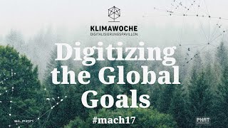 Klimawoche – Digitizing the Global Goals 25092021  LIVE aus der Factory Hammerbrooklyn [upl. by Jasun]