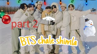 BTS chale shimla part 2 ll Hindi dubbing ll btsarmy btsshorts explore comedy trendingbtsviral [upl. by Athiste]