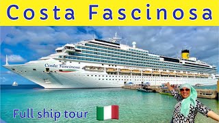 COSTA FASCINOSA 2024  VISITA COMPLETA del crucero y su interior  Full Cruise ship Tour 🇮🇹 [upl. by Gnoh505]