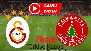 GALATASARAY ÜMRANİYESPOR MAÇI CANLI İZLE [upl. by Elfont]