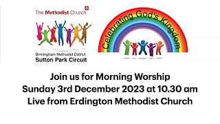 Join us for our morning worship service from Erdington Methodist Church [upl. by Unni10]