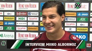 4 Spieltag  SC Paderborn  Hannover 96  Interview Miiko Albornoz [upl. by Adnavoj]