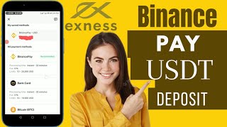 How To Deposit USDT In Exness From Binance Pay  Exness Deposit Binance Pay [upl. by February]