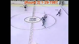 Cam Neely vs Scot Kleinendorst rivalry all 3 rounds [upl. by Sharon]