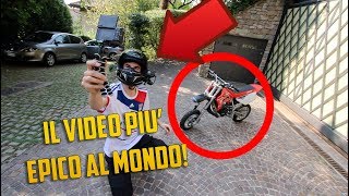 SINNA E FIL PROVANO LA MINIMOTO EPICO [upl. by Bille95]