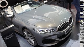 BMW M850i xDrive Cabriolet  Discover exterior and interior [upl. by Aisilef91]