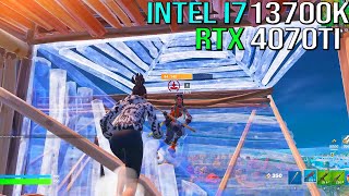 RTX 4070 ti  Intel i7 13700K  Ranked  Performance Mode  Fortnite Chapter 4 [upl. by Edelman393]