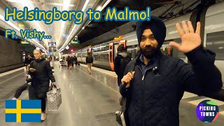 Ep 18  Helsingborg to Malmo  Ft Vishy  Sweden [upl. by Uttasta53]