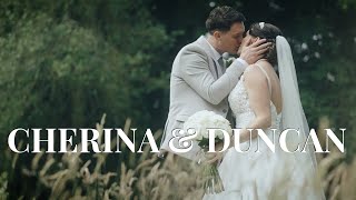 CHERINA amp DUNCAN  Ashfield House  Cinematic Wedding Film [upl. by Ydarb564]