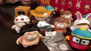 Kidrobot South Park Many Faces of Cartman case unboxing [upl. by Cargian]