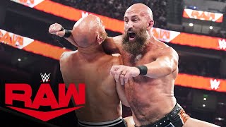 Tommaso Ciampa vs Giovanni Vinci Raw highlights Sept 18 2023 [upl. by Nicoli84]