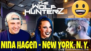 Nina Hagen  New York N Y 1983 THE WOLF HUNTERZ Reactions [upl. by Sheya]