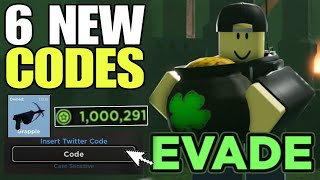 NEW UPDATE ROBLOX EVADE CODES 2024  EVADE ROBLOX CODES  EVADE CODES [upl. by Anairad]