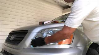 Headlights Restoration Wipes ArmorAll  How to clean headlights more effectively [upl. by Alekehs26]