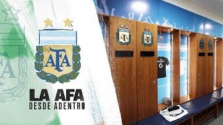 LA AFA DESDE ADENTRO  ¡Imperdible recorrido por el predio de la Asociación del Fútbol Argentino 🇦🇷 [upl. by Petronia]