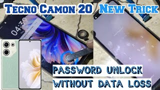 Tecno Camon 20 Hard Reset  Tecno CK6 Pattern Lock Remove Without Pc  Password Forgot [upl. by Rimas998]