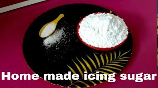 icing sugar recipe  home made icing sugar [upl. by Xyno454]